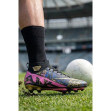 In Step Air Siyah Futbol Akademik Krampon - Kaymaz Taban Halı Saha Ayakkabısı 565