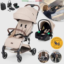 Elele Nuvola Kabin Tipi Travel Sistem Bebek Arabası Bej