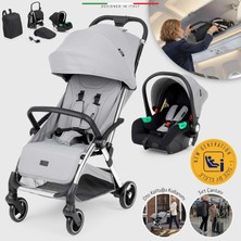 Elele Nuvola Kabin Tipi Travel Sistem Bebek Arabası Gri