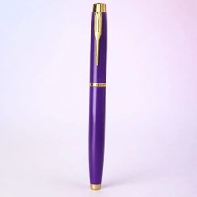 Uslucan Alışveriş Premium Mor Metal Roller Kalem