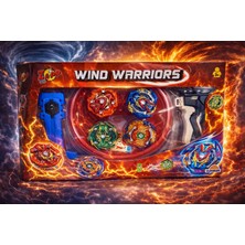 Aksoy Toys Tornado Arenalı 4’lü Beyblade Oyuncak Seti Çift Fırlatıcılı Set