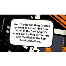 SÜS Batman Volume 4: Zero Year - Secret City Tp (The New 52) (Batman (Dc Comics Paperback)) (Kapak Değişebilir)
