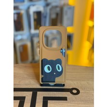 Avcı Teknoloji Market Redmi Note 14 Pro Plus Uyumlu Sevimli Hayvan Figürlü Yumuşak Silikon Telefon Kılıfı