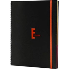 SÜS Elegance A5 Defter Çizgili 160 Syf Spiralli