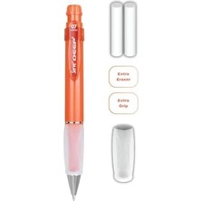 Nisar Store Deep Versatil Kalem 07MM- Toprak Tonları - Yedekli Set (Grip ve Silgi) Kiremit