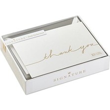 SÜS Teşekkür Kartları, Altın Yazı (Zarflı 10 Kart)