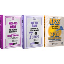 Pegem Akademi Yayıncılık 2026 Meb Ags Öabt Fen Bilimleri Öğretmenliği Çözümlü 7 Deneme-Çözümlü Çıkmış Sorular