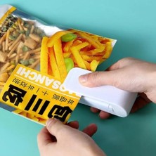 Nisar Store Monte Lua Plastik Poşet Isıyla Yapıştırma Kapatma Makinesi Mini Taşınabilir Ambalaj Kapatıcı