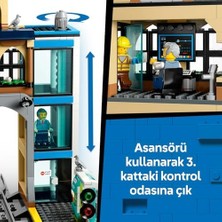 SÜS City Merkez Tren Istasyonu 60469 – Tren Modeli Seven 7 Yaş ve Üzeri Çocuklar Için Raylı Sistem Temalı Yaratıcı Oyuncak Yapım Seti, Doğum Günü Hediyesi (752 Parça)