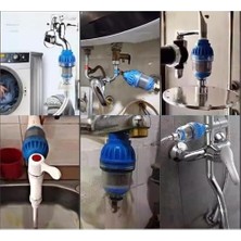 Nisar Store Çamaşır Makinesi Için Kireç ve Pas Önleyici, Ön Filtre Lavabo Su Arıtıcısı Lavabo Süzgeci Üstü Su Arıtma Cihazı Su Filtresi Musluk Filtresi Süzgeç Kireç Önleyici Filtre Musluk Arıtma