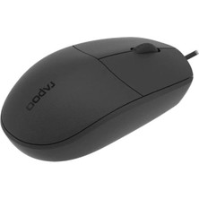 SÜS N100C Wıred Optıcal Mouse Black
