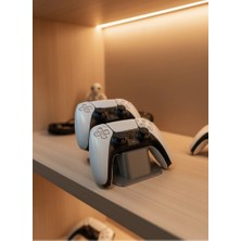 Cansa Ikili Gamepad Tutucu Antrasit 7X18 cm Oyun Aksesuarı