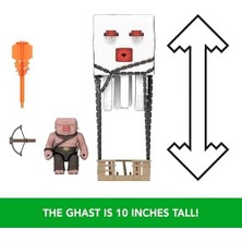 Nisar Store Mattel  Filmden Ilham Alan Aksiyon Figürü Seti, Işıklar, Sesler ve Ateş Topu Fırlatma Özelliğiyle Balon Figürü, Fırlatıcı ve Disk, Piglin Savaşçısı, JFB69