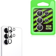 Kupa Galaxy S26 Ultra Uyumlu Kamera Lens Koruyucu Temperli Kırılmaz Cam Koruma Gümüş