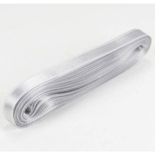 SÜS Gümüş Gri Renk Kurdela 1 Cm. x 10 Metre (Gümüş)
