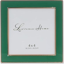 SÜS Frames 4x4 Altın Metal ve Yeşil Resim Çerçevesi