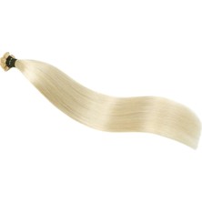 Nisa Hair 70CM #16 Platin %100 Gerçek Saç Keratin Kaynak 100 Adet