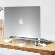 SÜS Mini Laptop Standı Masaüstü Laptop Tutucu Laptop Standı Portatif Yapışkanlı Laptop Standı Set