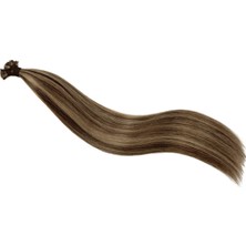 Nisa Hair 70 cm Röfleli Gerçek Insan Saçı Keratin Kaynak 200 Adet