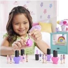 Nisar Store Mini LAND™ Cdu Mini Land Fashionistas Bebekler, 'oje Şişesi' Içinde 4 Cm'lik Sürpriz Bebekler (Stiller Çeşitlilik Gösterebilir) JCP97