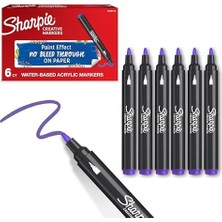 SÜS Akrilik Markör, Yuvarlak Uç, Lila