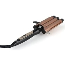 Nisar Store KB3060 25MM Dijital Ekranlı Su Dalgası (Wag) Siyah Saç Maşası