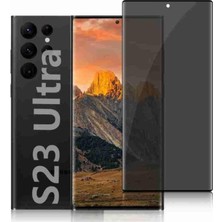 SÜS Psr Aksesuar Galaxy S23 Ultra Uyumlu Hayalet Mat Seramik Ekran Koruyucu – Tam Kaplayan, Parmak Izi Yapmaz, Darbe Emici, Yüksek Kalite