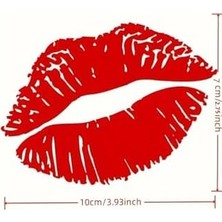 SÜS Dudak Desenli (10X7 Cm) 1 Adet