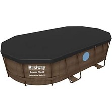 SÜS Flowclear Pvc Branda, Gri, Power Steel Havuz Için