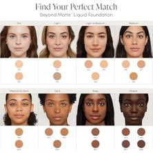 SÜS Jane Iredale Beyond Matte Liquid Foundation - Likit Mat Fondöten M2 1 Paket (1 x 27 Ml)