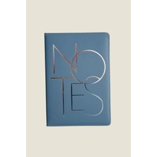 Vox Art Notes Minimalist Soft Pu Deri Not Defteri 14*21CM, 100GR Çizgili 192 Sayfa