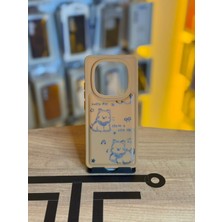 Avcı Teknoloji Market Redmi Note 14 Pro Plus Uyumlu Sevimli Hayvan Figürlü Yumuşak Silikon Telefon Kılıfı