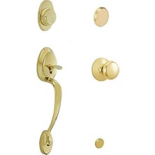 SÜS F93PLY505605 Plymouth Plymouth Düğmeli, Parlak Pirinç ile Aktif Olmayan Tutamak