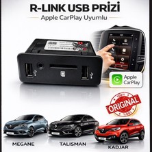 Renault Megane 4 Talisman Kadjar Carplay Uyumlu USB Port Aksesuar Prizi 280238265R