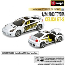 2003 Toyota Celica Gt-S Street Tuner Racer Diecast Metal Araba Bburago 1/24