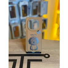 Avcı Teknoloji Market Redmi Note 14 Pro Plus Uyumlu Sevimli Hayvan Figürlü Yumuşak Silikon Telefon Kılıfı