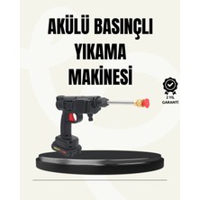 MiraLive 48V Şarjlı Basınçlı Yıkama Makinesi Kablosuz Su Tabancası