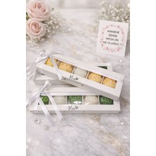 Mum Sihirliay Özel Seri Çiçek Kutusu Soya Mum - Söz,nişan,anneler Günü Hediyesi, Hesiyelik, Hediye