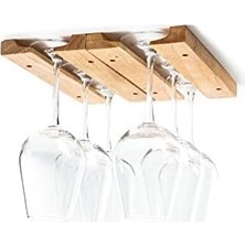 SÜS Fox Run 5025 Wine Cam Çatı, Under Dolap Askısı Holder Storage Organizer