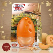 Autobase Kavun Aromalı Şişe Cam Koku Oda ve Oto Kokusu Araç Kokusu Kavanoz 100 ml