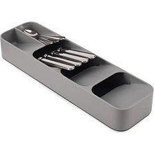 SÜS 85119 Drawerstore Kompakt Çatal Kaşık Düzenleyici, Gri