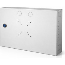 MN6 MN110DV Kilitli Metal Dvr Kamera Kutu 45X35X10 Cm–duvar Tipi Güvenlik Kasa–premium Kablo Düzenleme