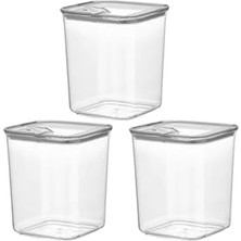 SÜS Pratik Saklama Kabı 3 x 700 Ml, Çok Renkli