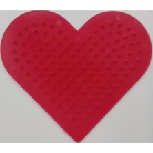 SÜS Red Boncuk Tablası-Kırmızı Kalp PPP16-08