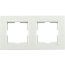 SÜS Met Beyaz Ikili Çerçeve