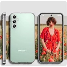 SÜS Galaxy S24 Plus Ile Uyumlu Kılıf Transparan Şeffaf Glasselegance Tpu Tam Koruma Arka Kapak Şeffaf Renk