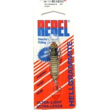 SÜS Rebel Lures Hellgrammite Ultralight Crankbait Fishing Lure, 1 3/4 Inch, 3/32 Ounce