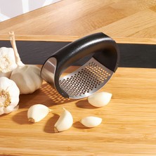 Gül Home Paslanmaz Çelik Pratik Sallanır Sarımsak Ezici Rende Yeni Nesil Ergonomik Tasarım