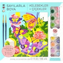SÜS And Arts Numaralarla Boya Seti Kelebek 9203