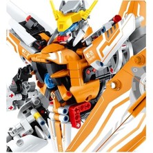 SÜS Stem Savaşçı Yapım Seti, 833 Parça Eğitici Bloklar, Turuncu